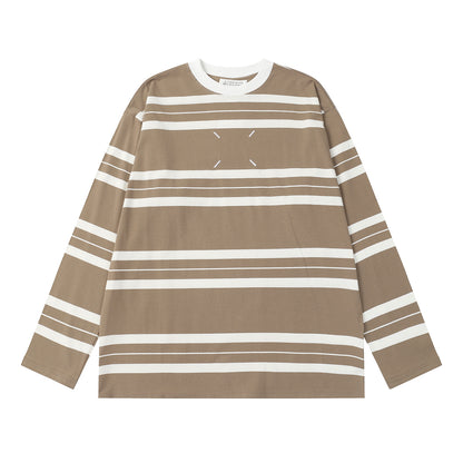 Maison Margiela 2026 Couples' Style Striped Hoodie