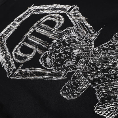 New-2025 Sports Black Hoodie