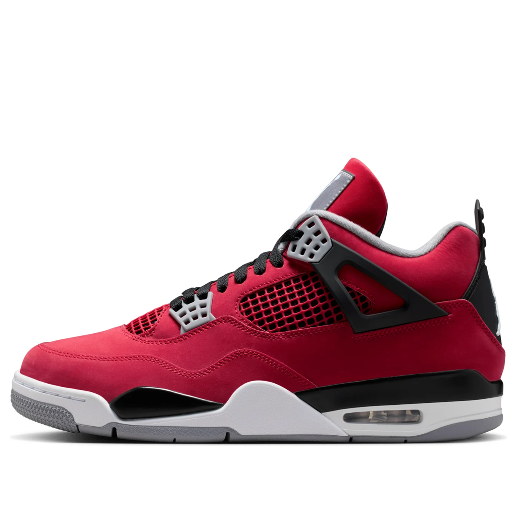 Nike Air Jordan 4 Retro Red Black & Gray Sneakers