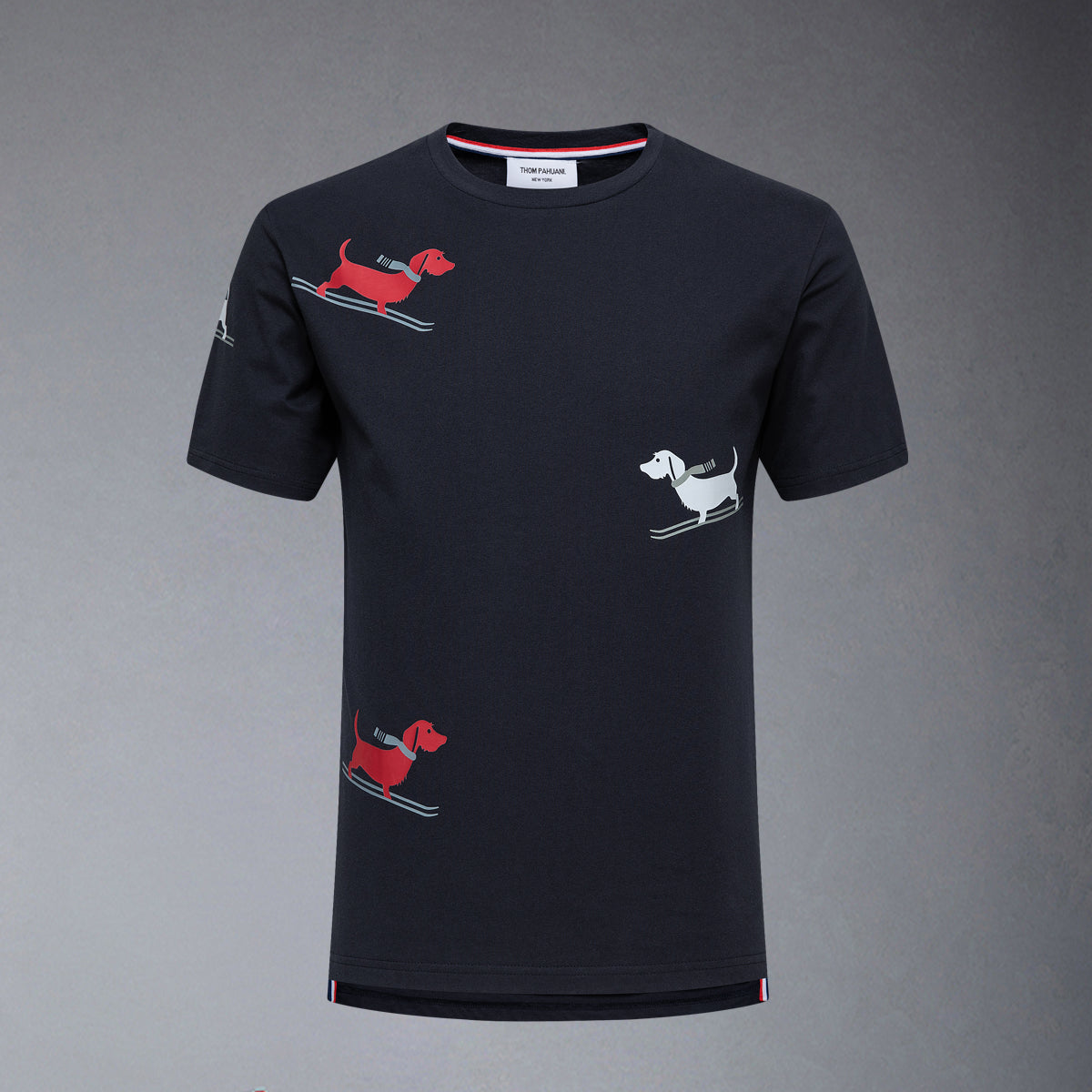 Thom Browne Puppy Print T-shirt
