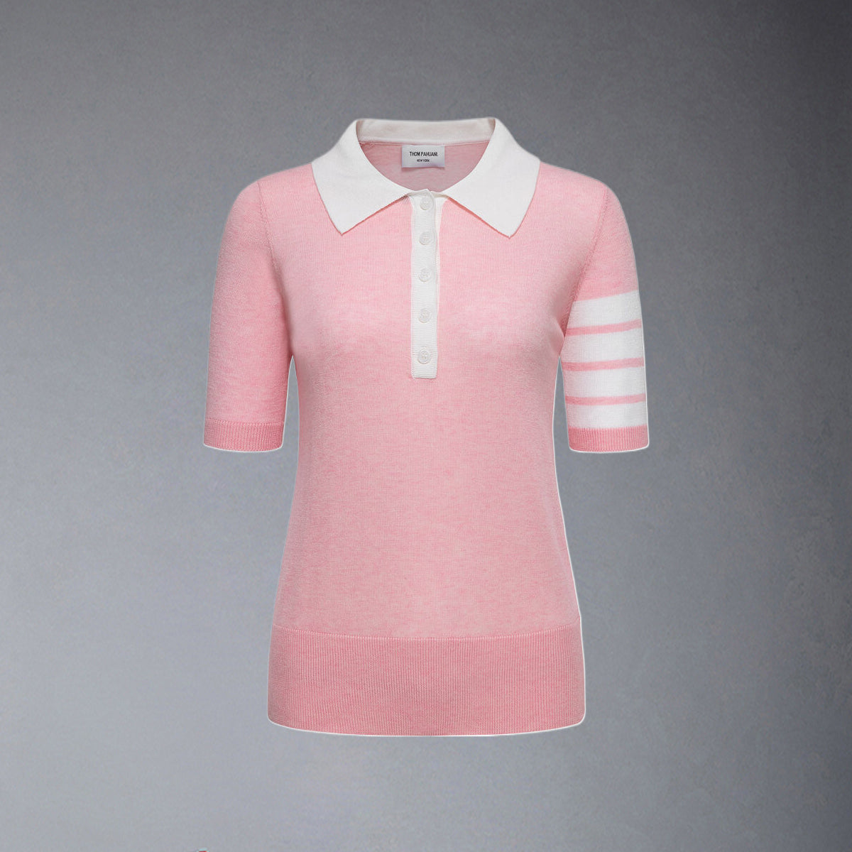 Thom Browne  Women Flowers POLO shirt
