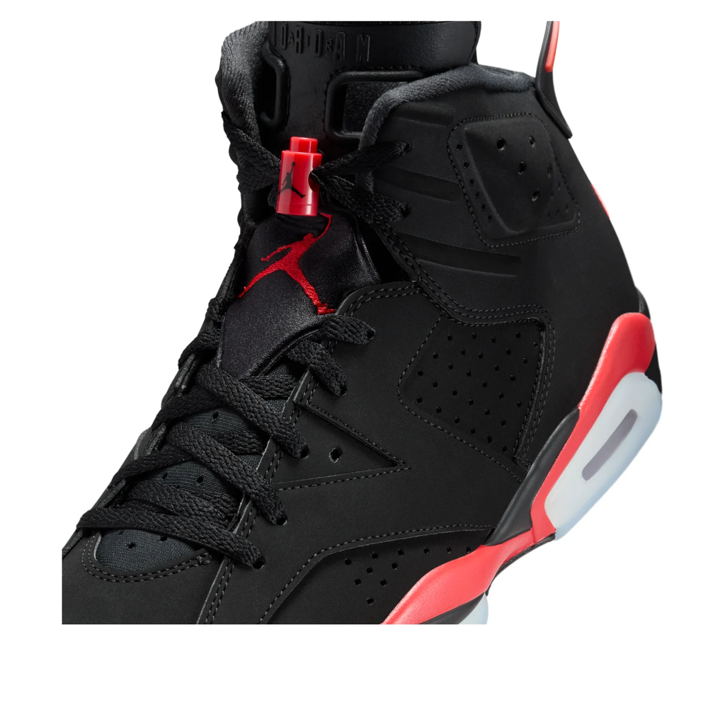 Nike Air Jordan 6 Retro Black & Infrared Sneakers