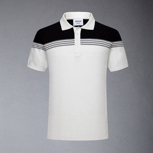 Thom Browne Grey POLO Shirt
