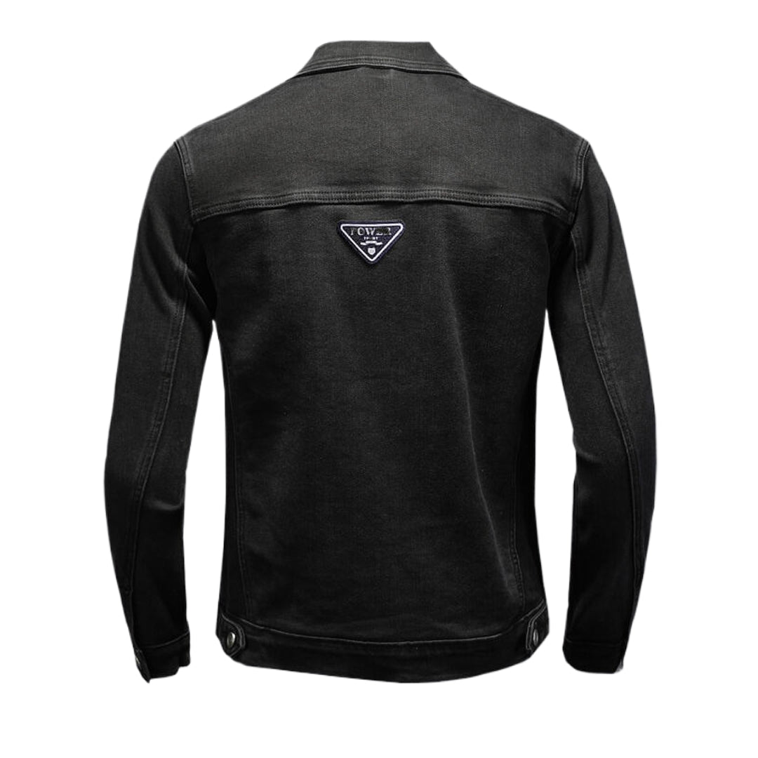 New-DSQ2 2025ss Black Denim Jacket