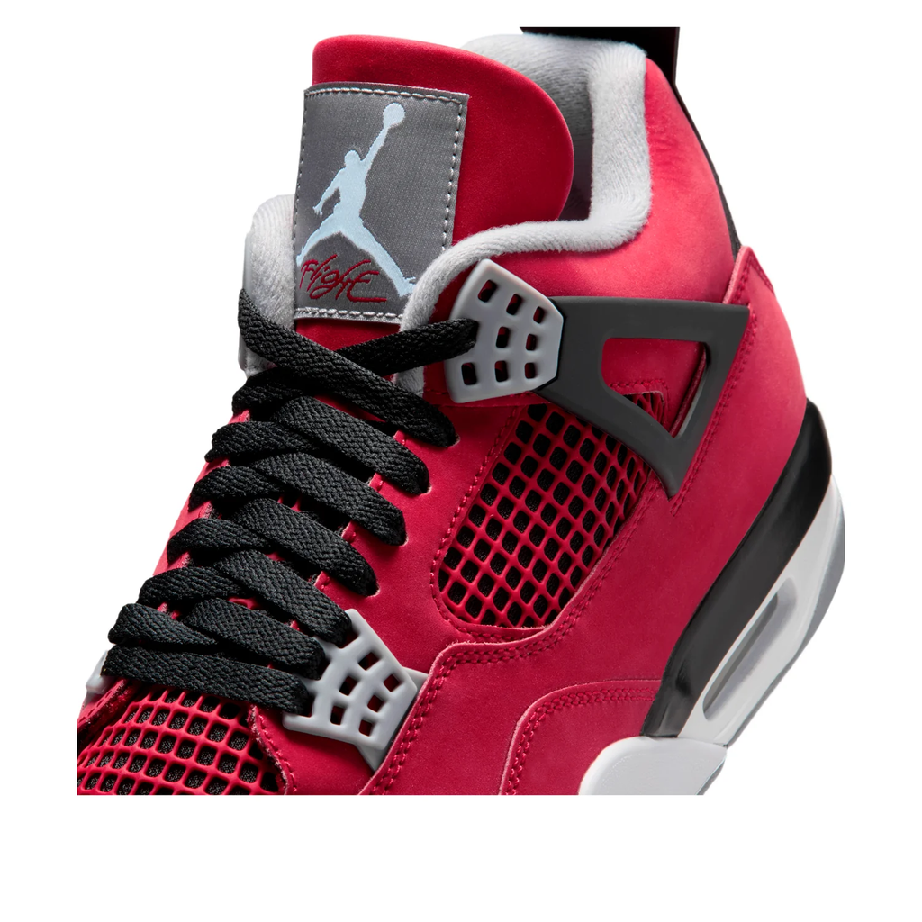 Nike Air Jordan 4 Retro Red Black & Gray Sneakers