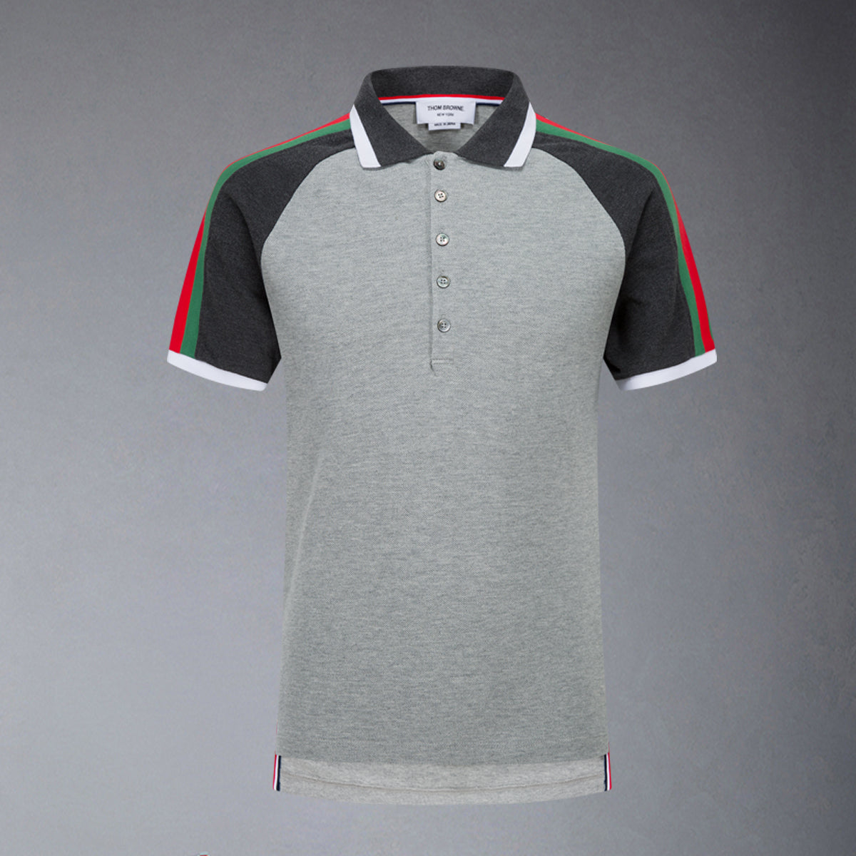 Thom Browne  Colorblock POLO Shirt