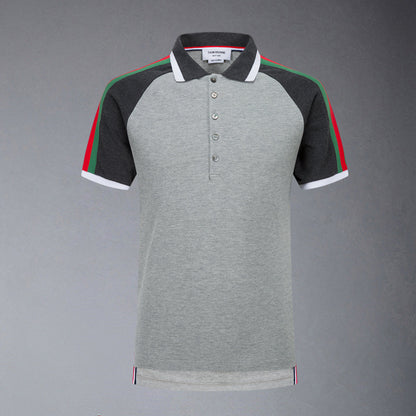 Thom Browne  Colorblock POLO Shirt