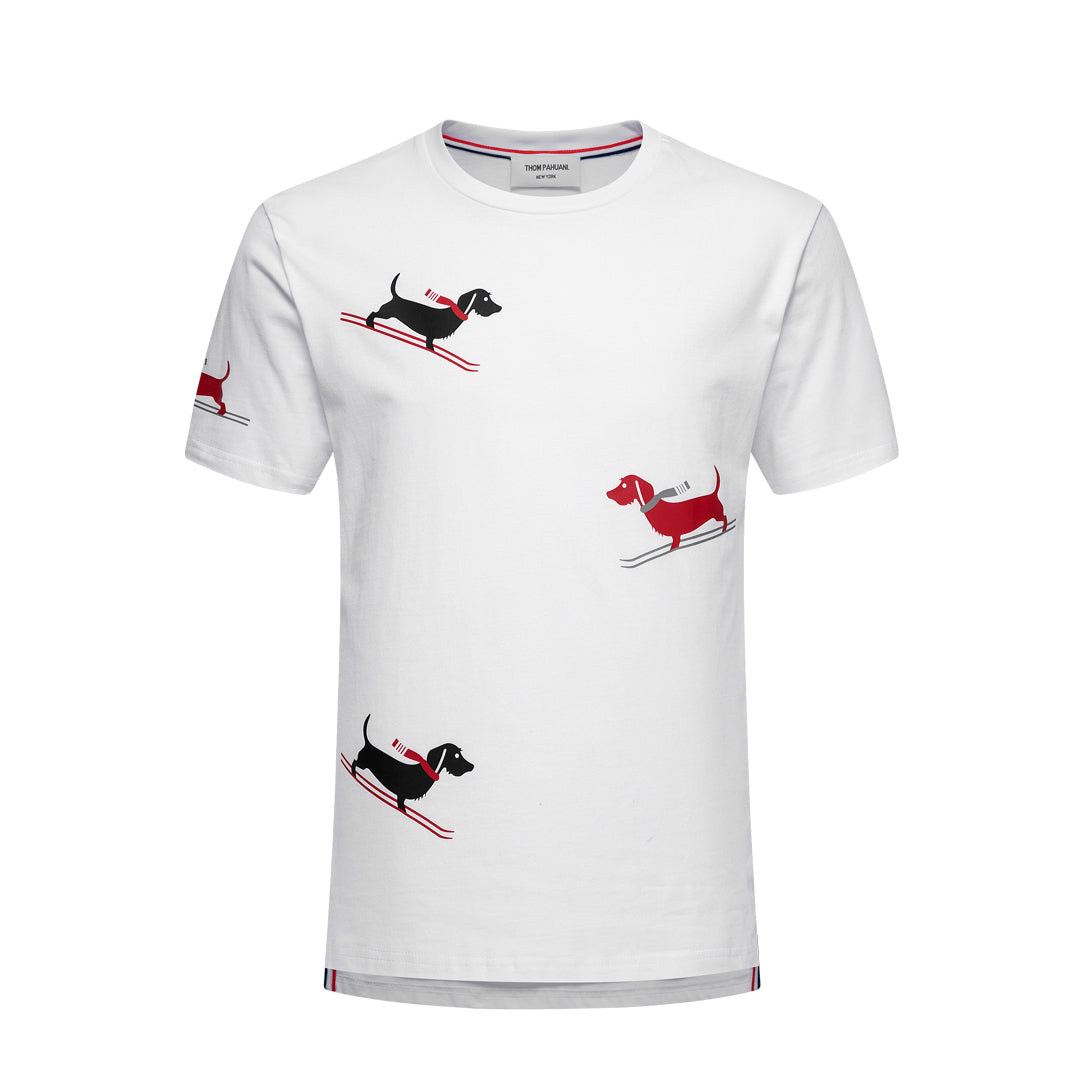 Thom Browne Puppy Print T-shirt