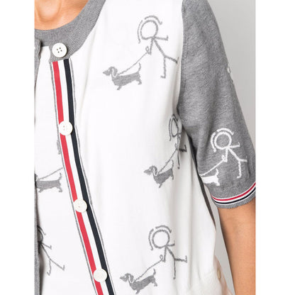 Thom Browne  Women puppy POLO shirt