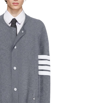 Thom Browne Knitted sweater coat