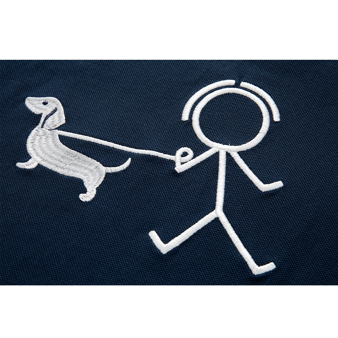 Thom Browne Puppy embroidered T-shirt