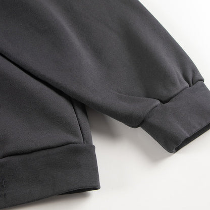 2025SS Oversized Graphic Print Character Hoodie