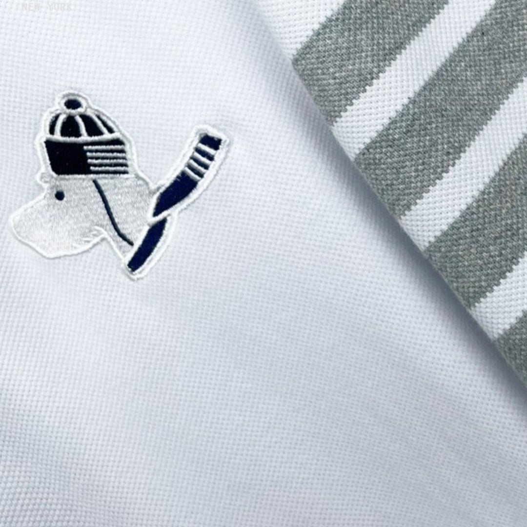 Thom Browne puppy embroidery T-shirt