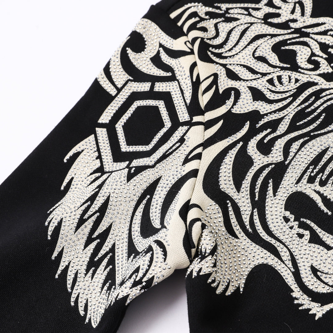 New-2025 Unisex Black Hoodie