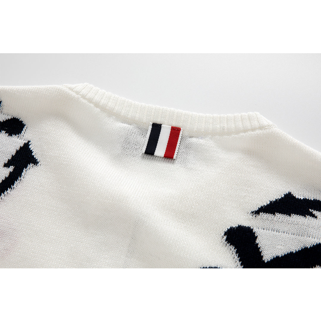 Thom Browne  Women Anchor print Sweaters