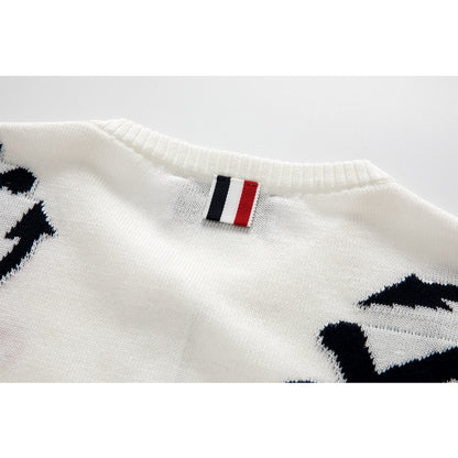 Thom Browne  Women Anchor print Sweaters