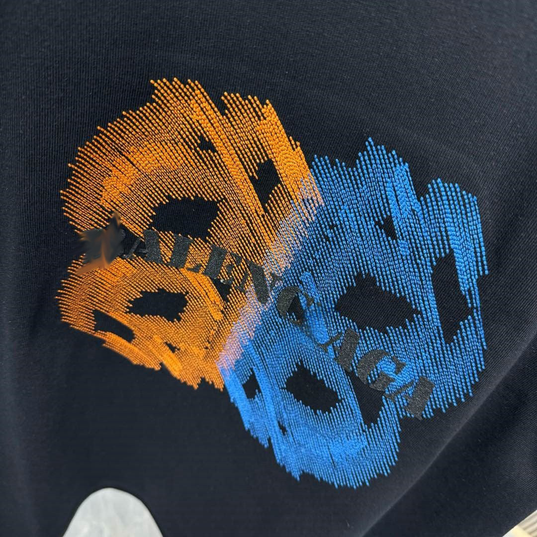 Balenciaga 2025 SS Signature Logo Print T-Shirt – 100% Cotton