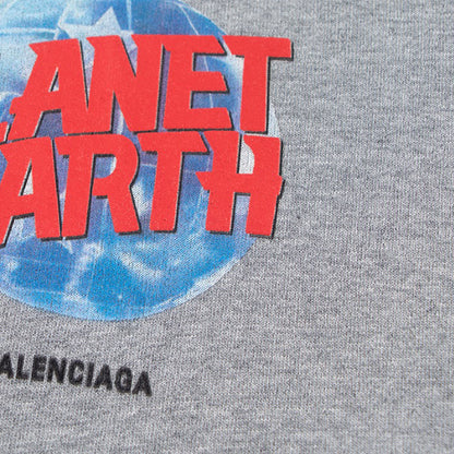 2025 Oversized Print Hoodie | Unisex Streetwear Sweatshirt | Black & Gray