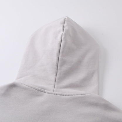 2025SS Print Loose Fit Hoodie | Unisex Oversized Cotton Streetwear