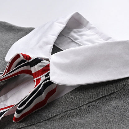 Thom Browne Women Ribbon POLO shirt