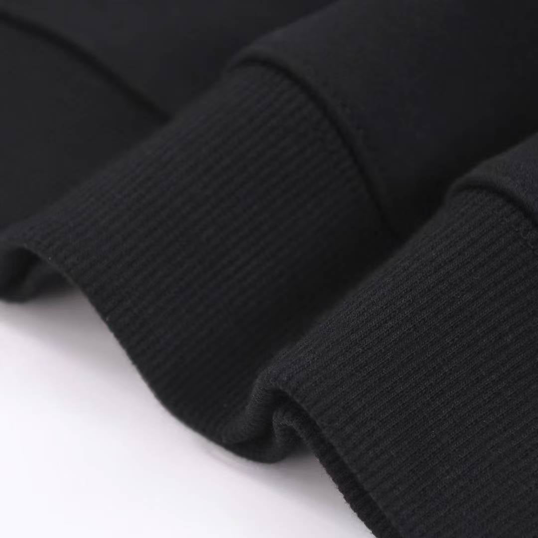 2025SS Black Couples Oversized Hoodie