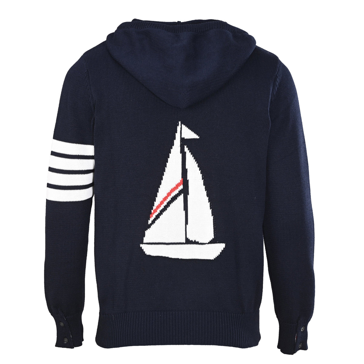 Thom Browne  2026ss Sailboat Hoodie