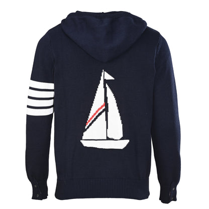 Thom Browne  2026ss Sailboat Hoodie