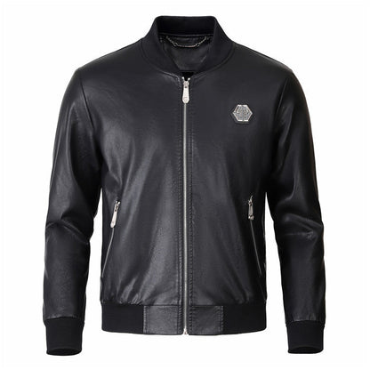 New-LOGO Cowhide Jacket
