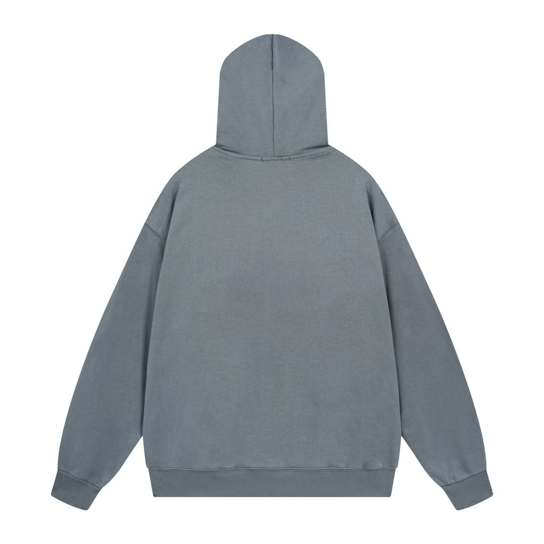 2025 Couples Graphic Print Hoodie – Matching Streetwear Pullover