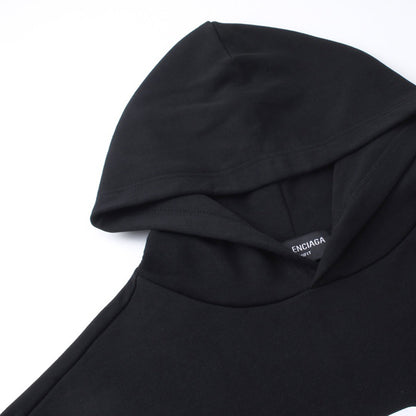 2025SS Print Couples Oversized Hoodie – 100% Cotton Graphic Streetwear