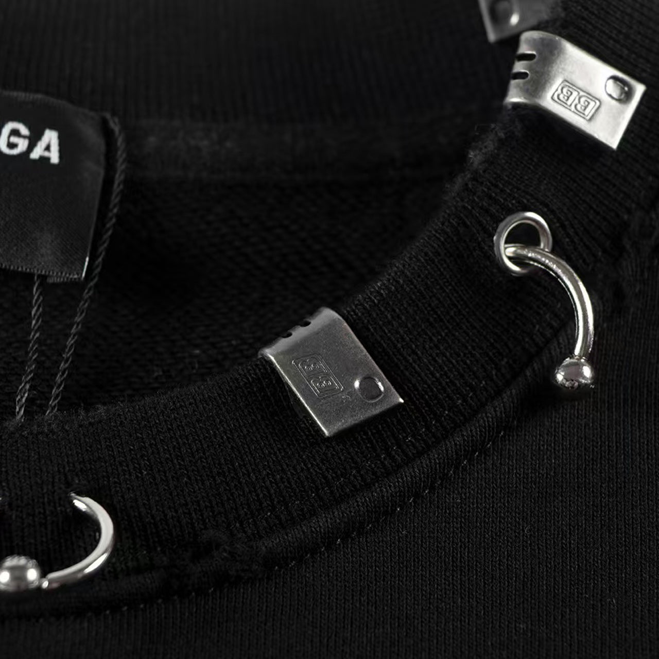 2025SS Couples Crew Neck Hoodie | 100% Cotton Matching Set