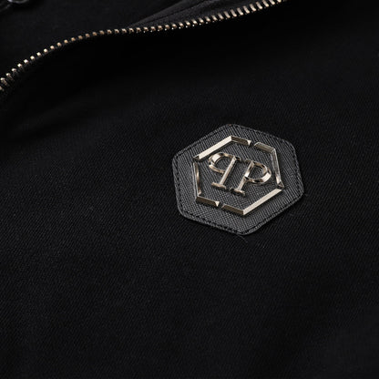 New-2025 Sports Black Hoodie