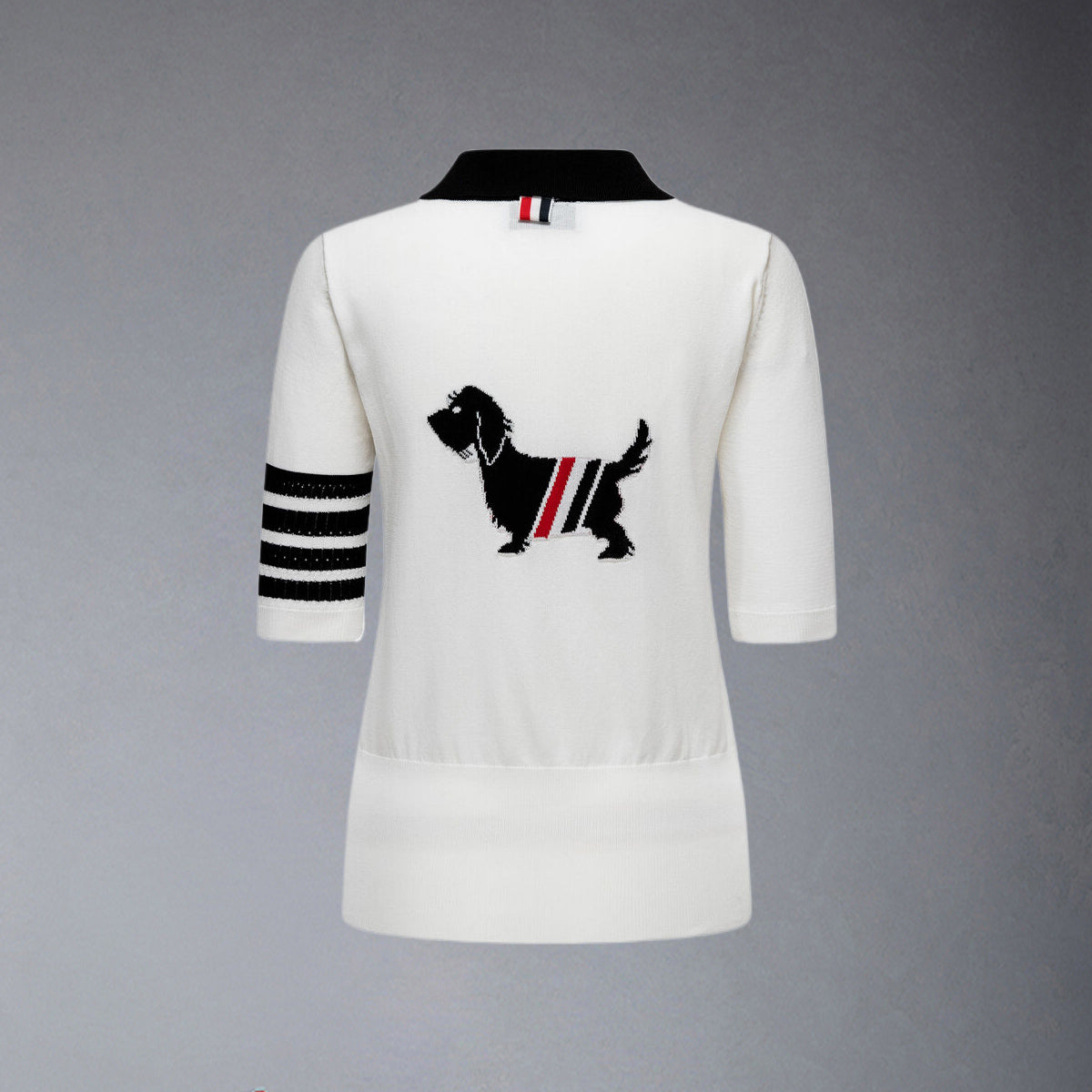 Thom Browne  Women puppy POLO shirt