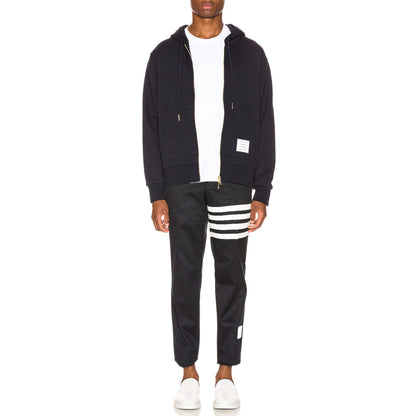 Thom Browne Couple Color Bars Hoodies