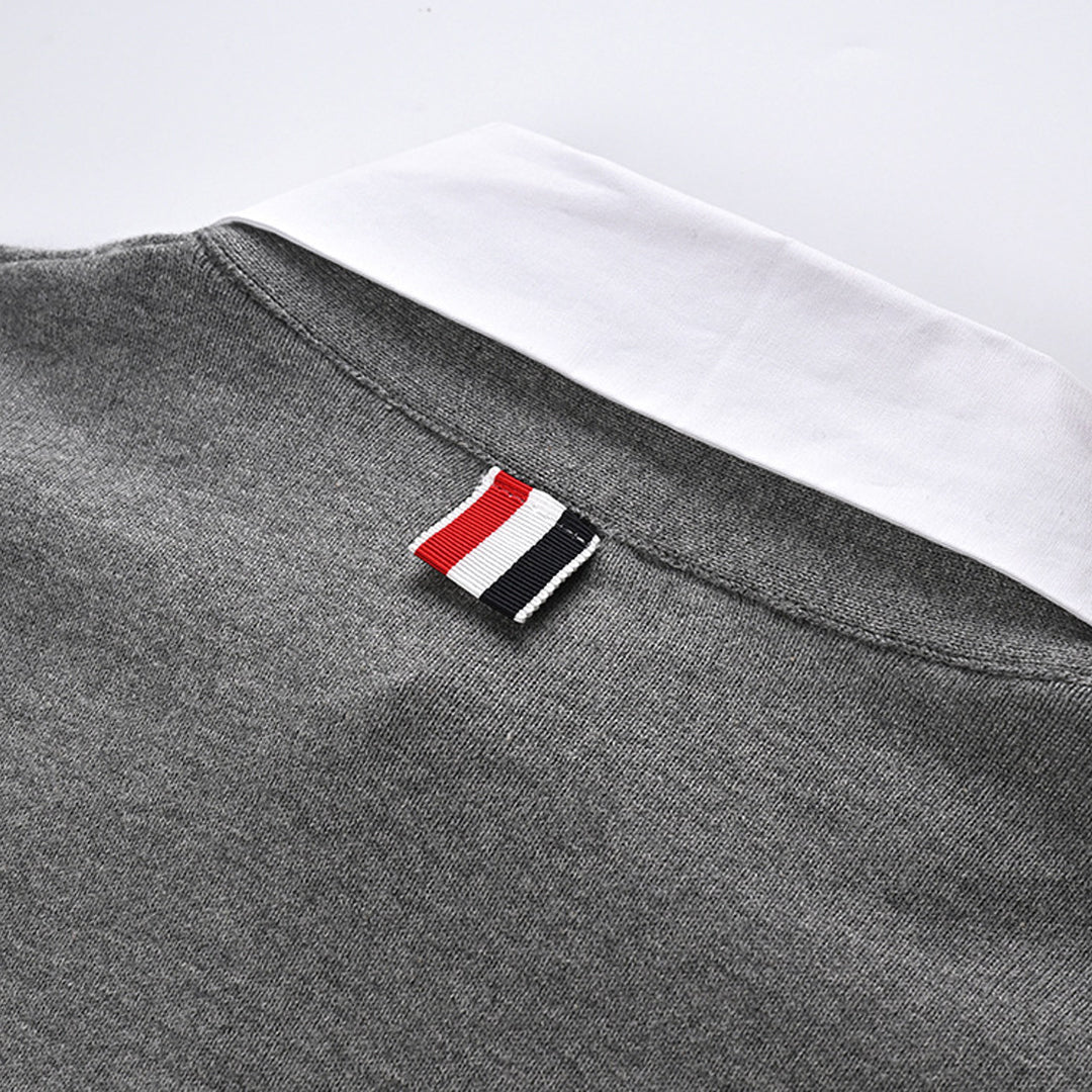 Thom Browne Women Ribbon POLO shirt