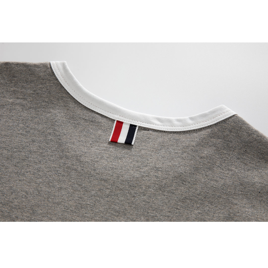 Thom Browne Solid Color T-shirt