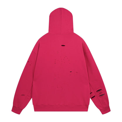 Couples Oversized Hoodie – 100% Cotton Streetwear Sweatshirt | 6 Colors