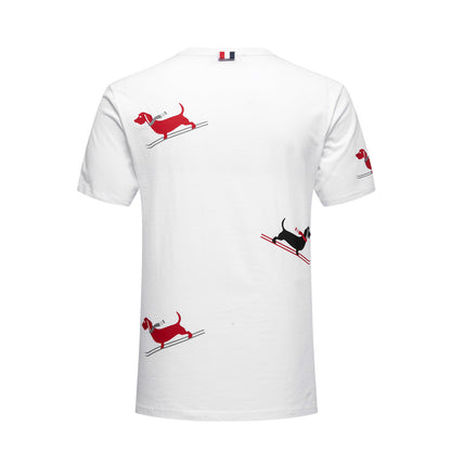 Thom Browne Puppy Print T-shirt