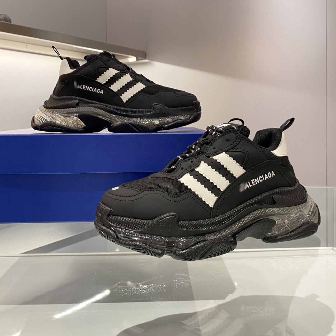 Balenciaga Collaboration Couple's Leather Sneaker – 2025 Limited Edition