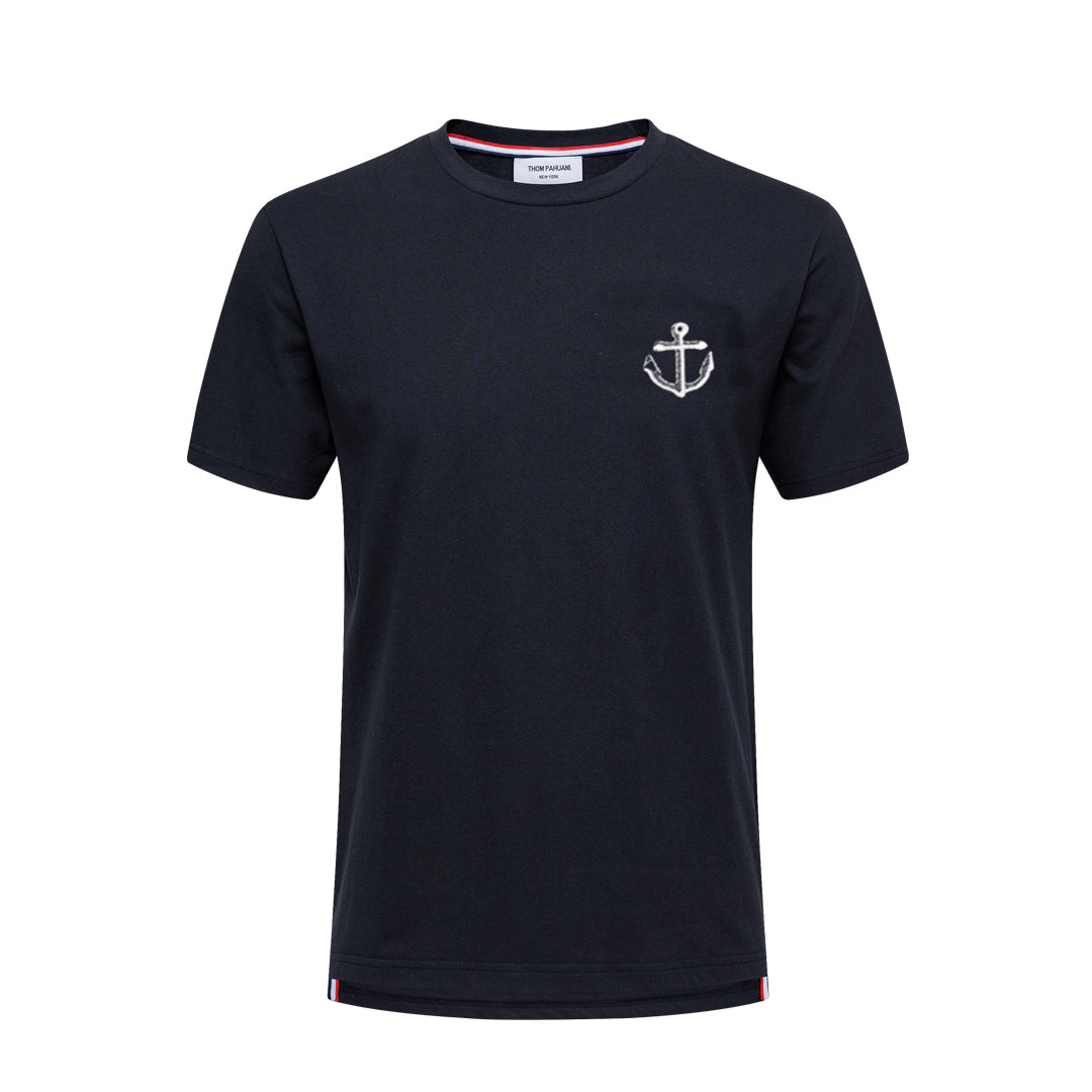 Thom Browne Anchor embroidery T-shirt