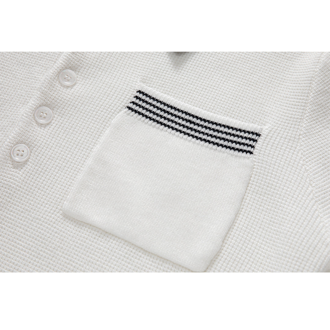 Thom Browne Women stripe POLO shirt