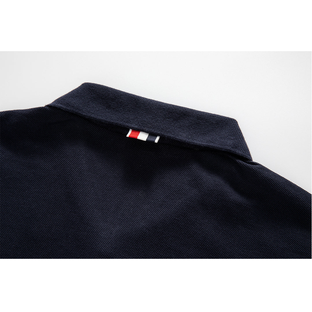 Thom Browne  Pocket Stripes POLO Shirt