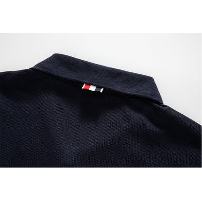 Thom Browne  Pocket Stripes POLO Shirt