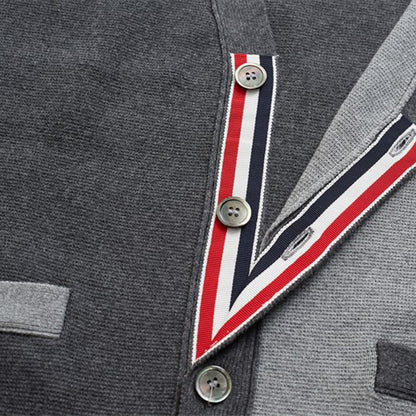 Thom Browne 2025 Knitted sweater coat