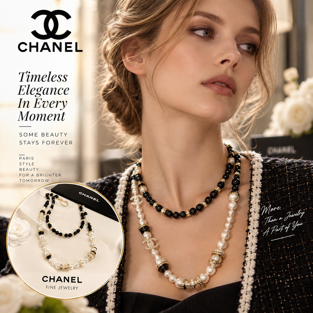 CHANEL Long Long Necklace