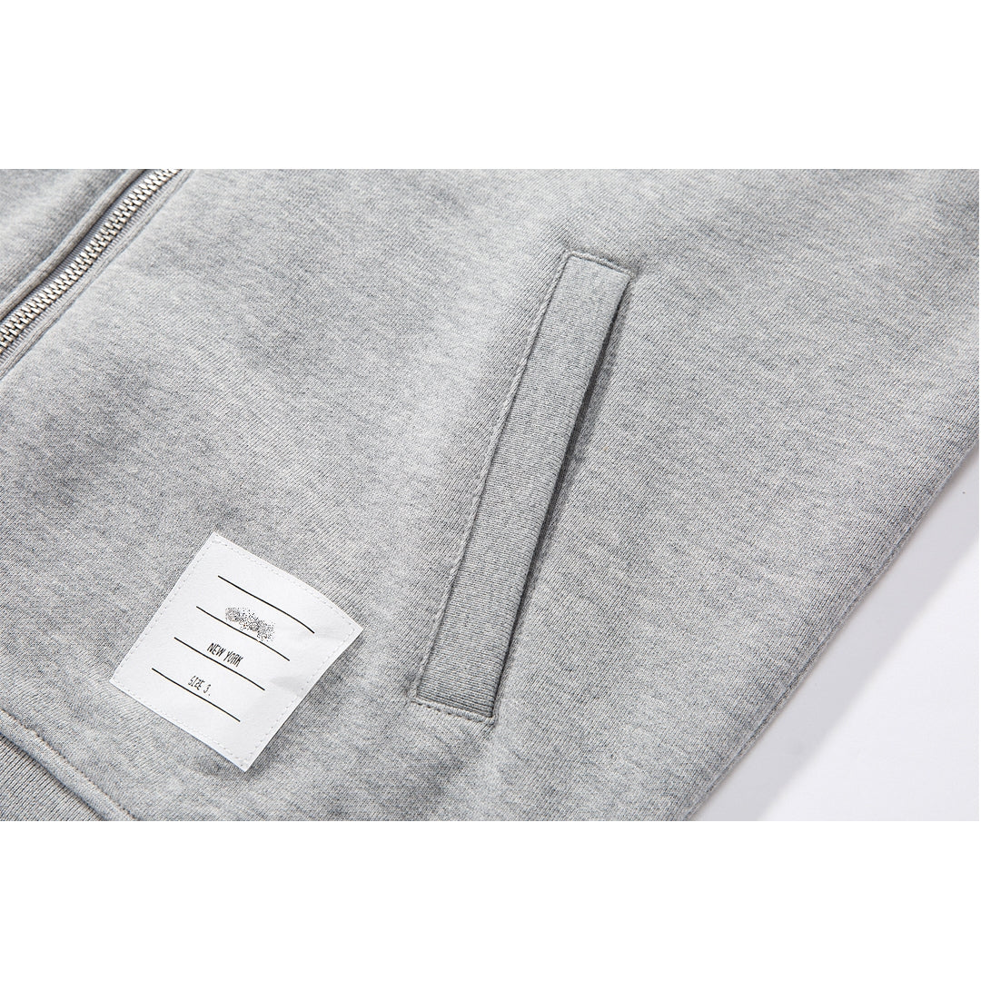 Thom Browne  Zipper Couple Sweatshirts
