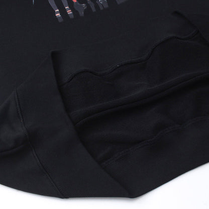 2025 Couples Graphic Print Hoodie – Matching Streetwear Pullover