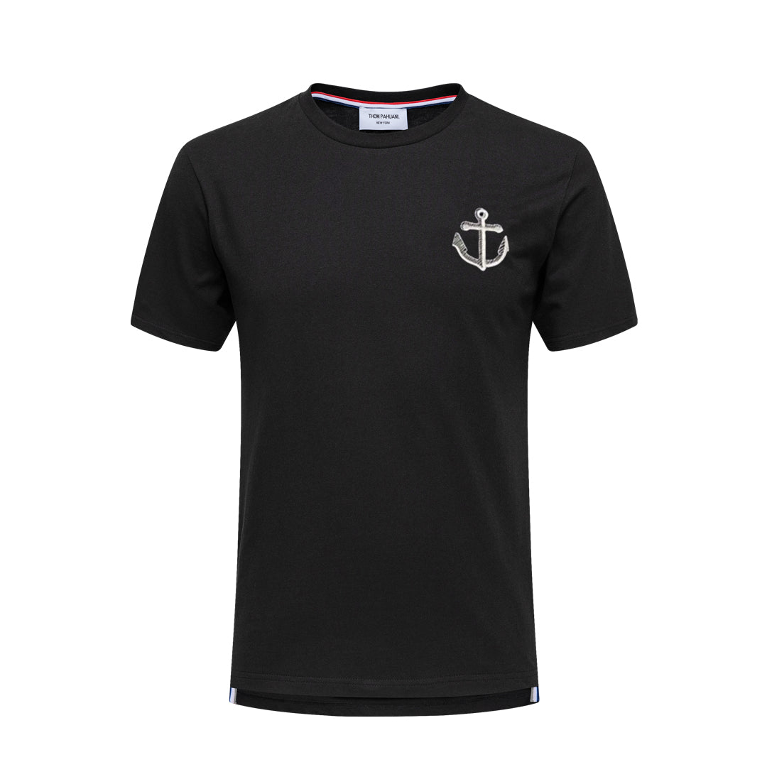 Thom Browne  Anchor embroidery T-shirt