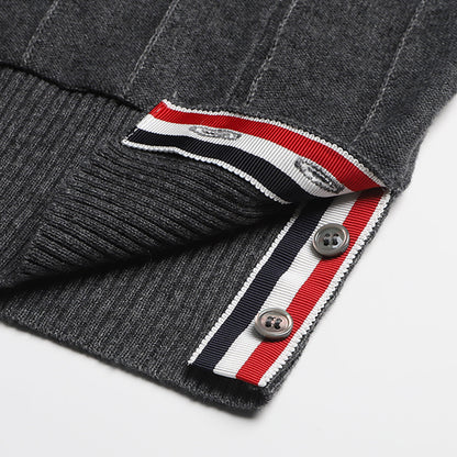 Thom Browne Knitted sweater coat