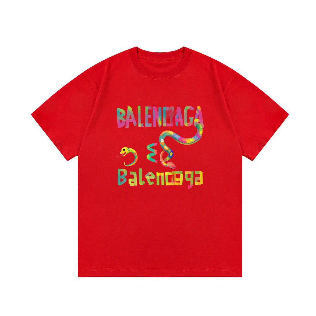 Balenciaga 2025 SS Limited Edition 100% Cotton T-Shirt